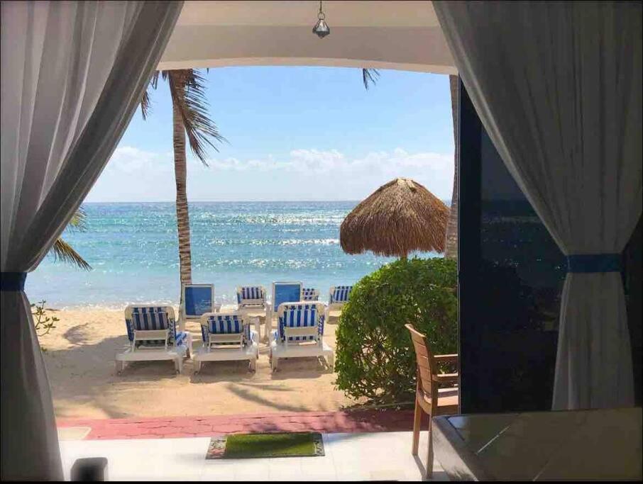 Beachfront Akumal Half Moon Bay Exterior foto